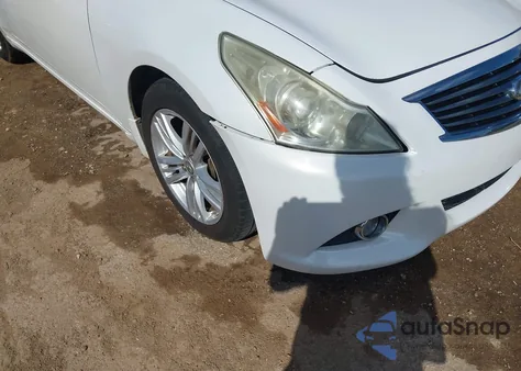 2010 Infiniti G37 Journey z USA, uszkodzony, nr VIN JN1CV6AP9AM201776